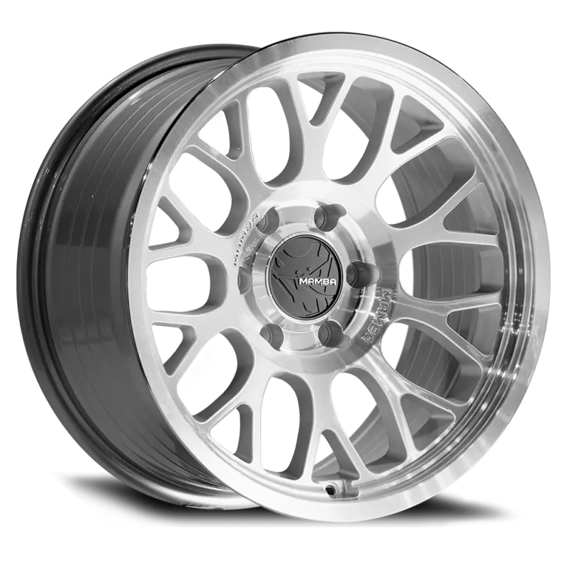 Mamba M28 18X9 Inch Alloy Wheel – 6X139.7 Bolt Pattern, -12Mm Offset, Mirror-Machined Face & Lip, Silver 1