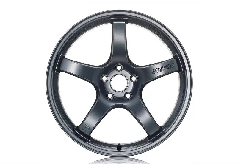 Gram Lights 57Cr Forged Alloy Wheel – 18X9.5", +38 Offset, 5X114.3 Pcd, Gunmetal Blue Finish 1
