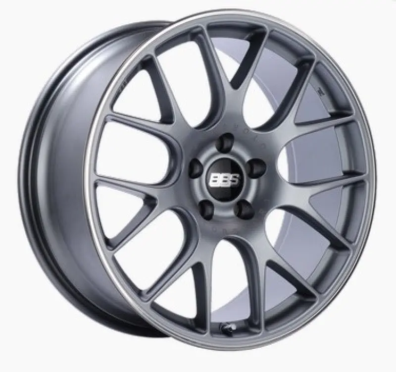 Bbs Ch-R Forged Alloy Wheel – 20X9", 5X130 Bolt Pattern, Et49, Satin Titanium Finish 1