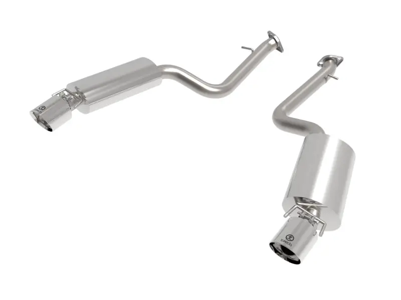 Afe Power Takeda Axle-Back Exhaust System For 2014–2022 Lexus Is350 V6-3.5L – Polished Tip Finish 2