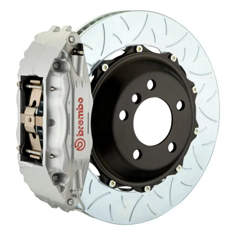 Brembo Gt Big Brake Kit For 2008–2017 Audi A5 – Front, 6-Piston Calipers With 355X32Mm Two-Piece Slotted Rotors 1