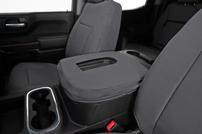 Covercraft Endura Precisionfit Seat Covers – Custom-Fit Second Row Covers For 2018–2024 Jeep Wrangler (Silver/Silver) 2