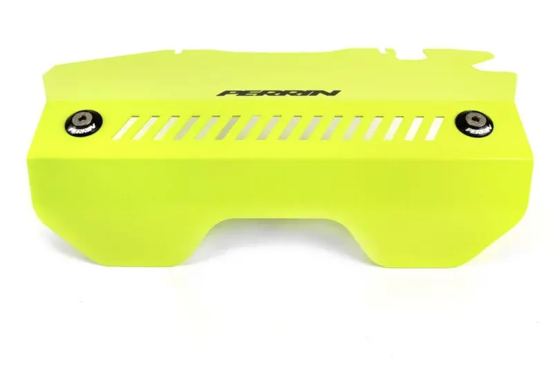 Perrin Neon Yellow Pulley Cover For 2015–2016 Subaru Wrx/Sti Fa20Dit Engines 1