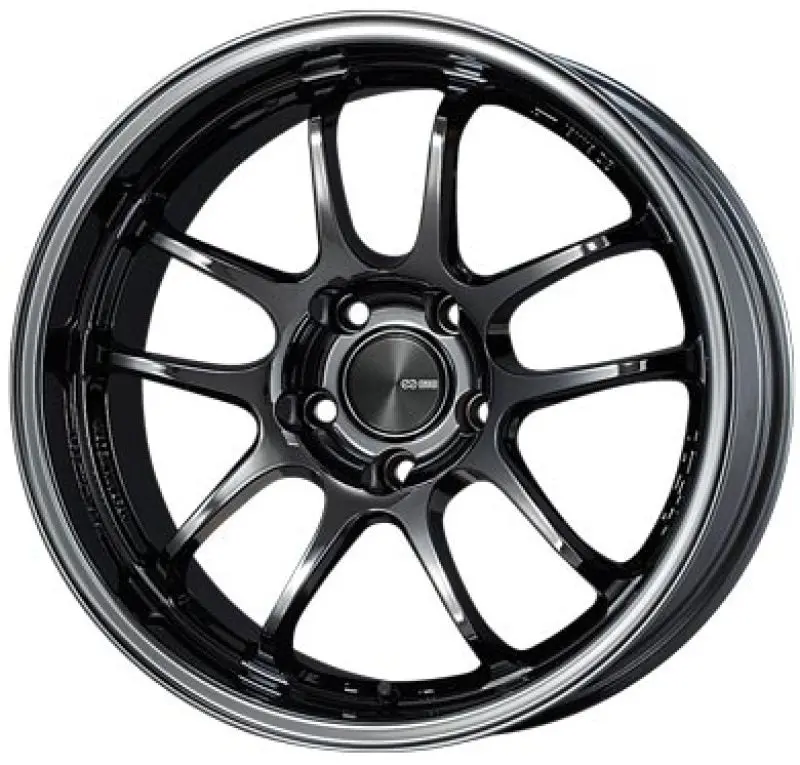 Enkei Pf01Evo Forged Wheel – 18X9.5 Inches, 5X114.3, +45Mm Offset, 75Mm Bore, Sbk Finish 1