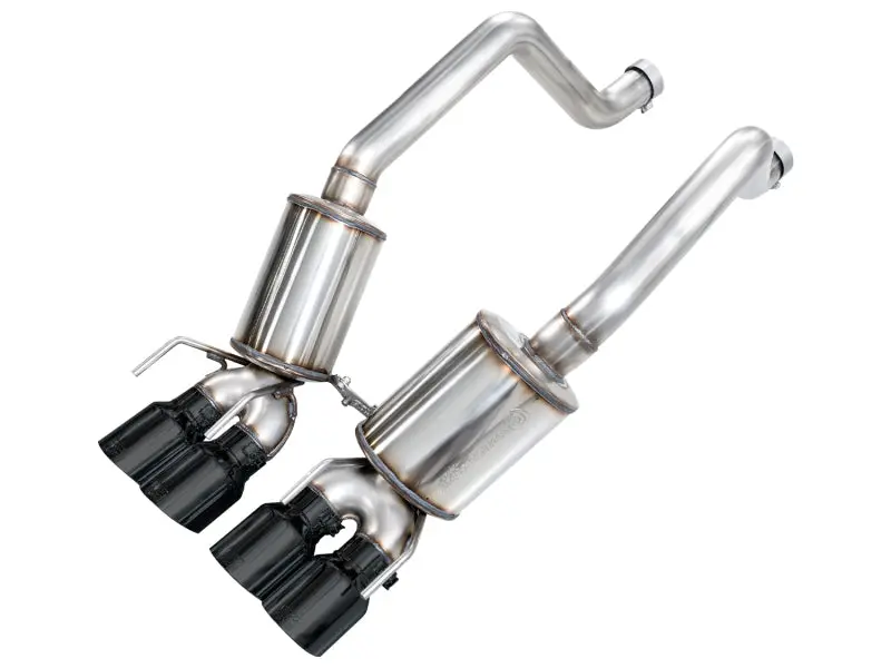 Awe Tuning Touring Edition Axle-Back Exhaust For C6 Corvette Z06/Zr1 – Features Diamond Black Tips 1
