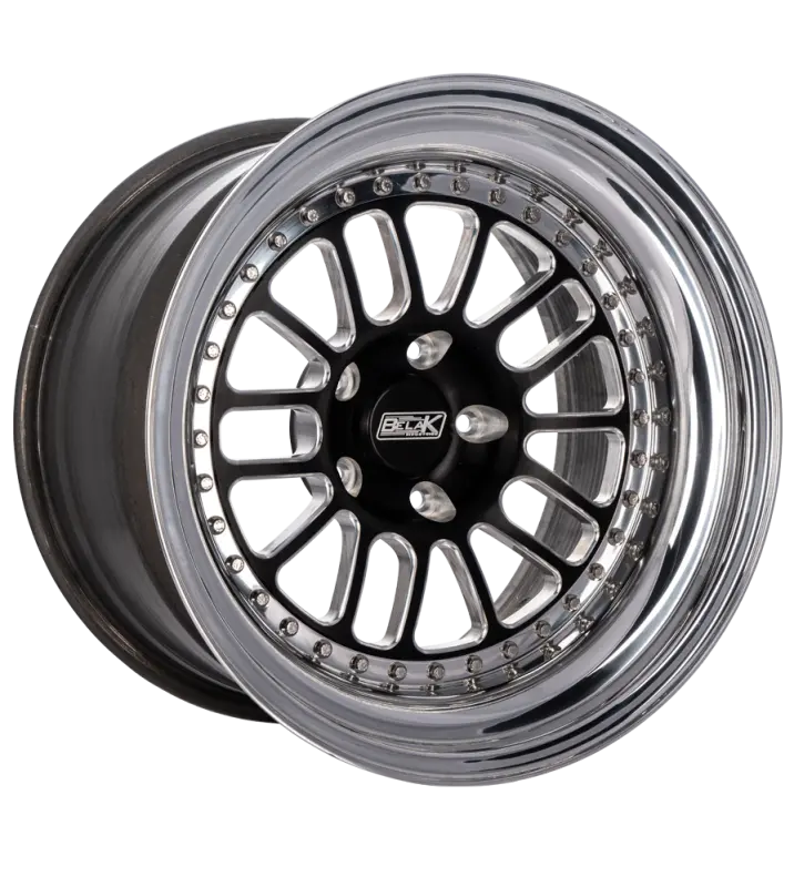 Belak Series 2 Non-Beadlock Wheel – 15X8 Inches, 5X112 Bolt Pattern, 5-Inch Backspace, High Pad Design 1