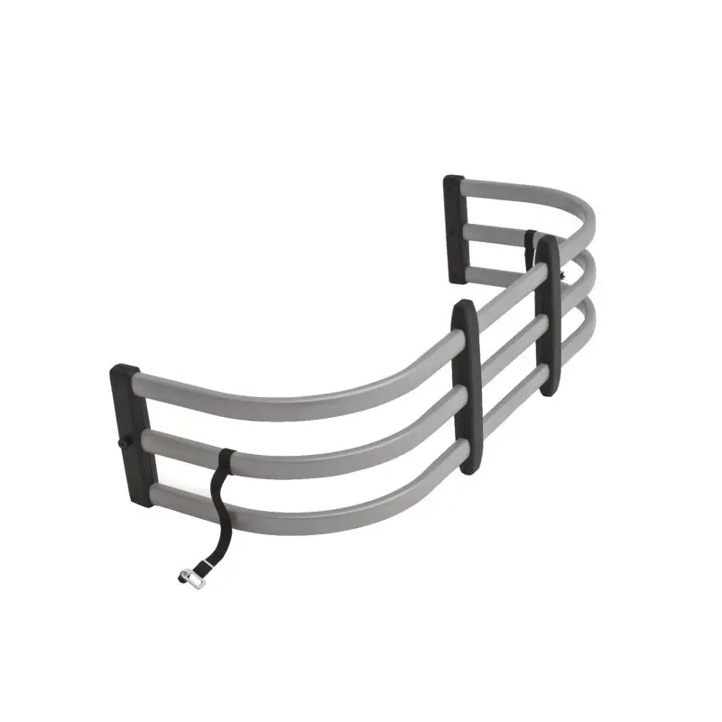 Amp Research Bedxtender For 2007–2017 Chevrolet Silverado Standard Beds – Silver Retractable Cargo Extender 1
