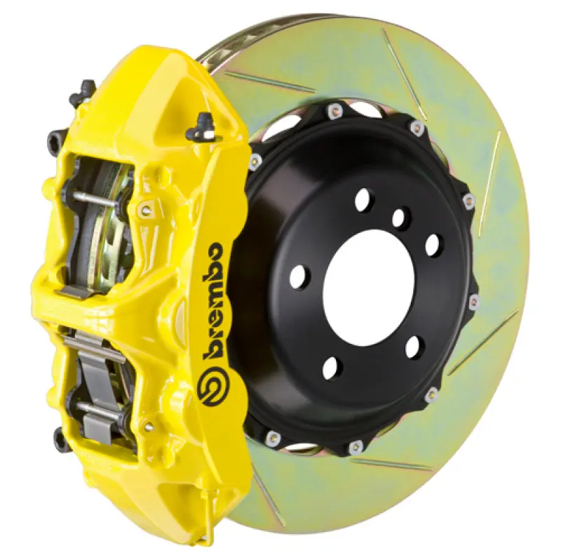 Brembo Gt Big Brake Kit – Front 6-Piston Calipers With 380X32Mm Slotted Two-Piece Rotors For 2007–2012 Bmw 335Xi 1