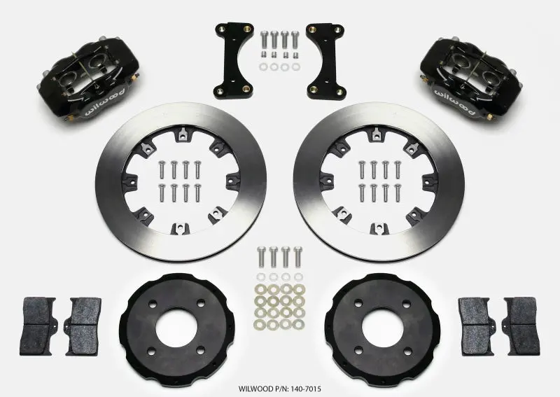 Wilwood Forged Dynalite Front Hat Kit For 2002 Mitsubishi Lancer – 12.19" Rotor 1