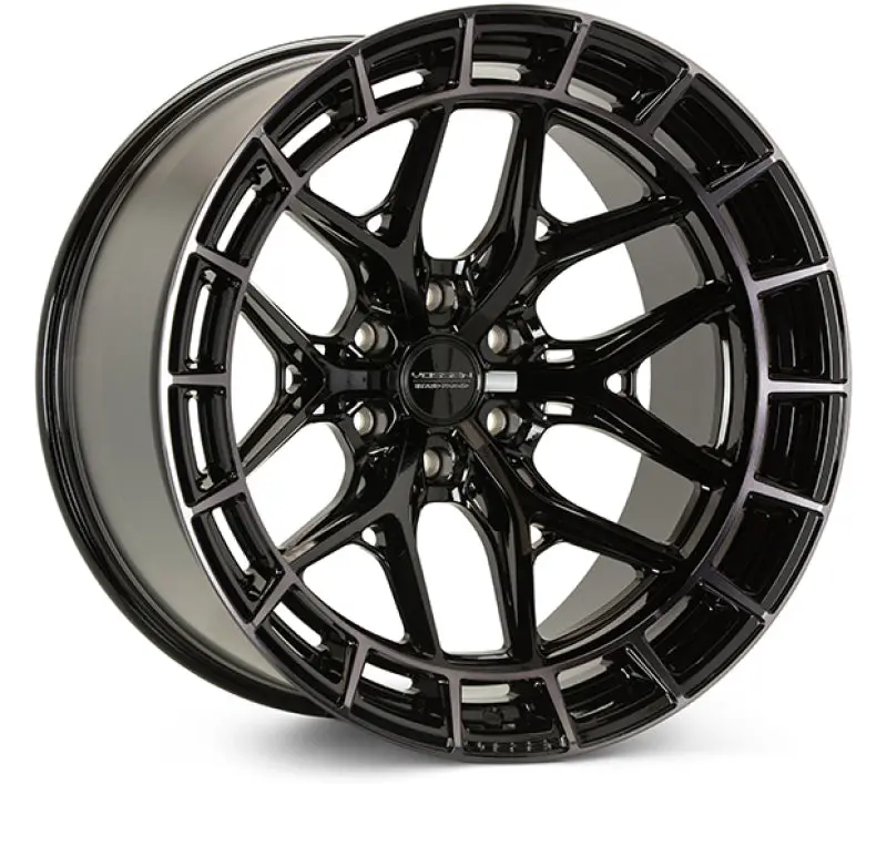 Vossen Hfx-1 Tinted Gloss Black Wheel – 22X12 Inch, 8X180, Et-44, Ultra-Deep Profile 1
