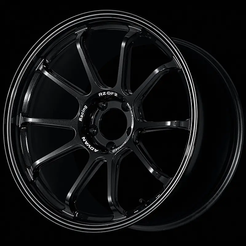 Advan Rz-Df2 Forged Alloy Wheel: 20X9.5", +20Mm Offset, 5X120 Pcd, 72.5Mm Center Bore – Titanium Black 1
