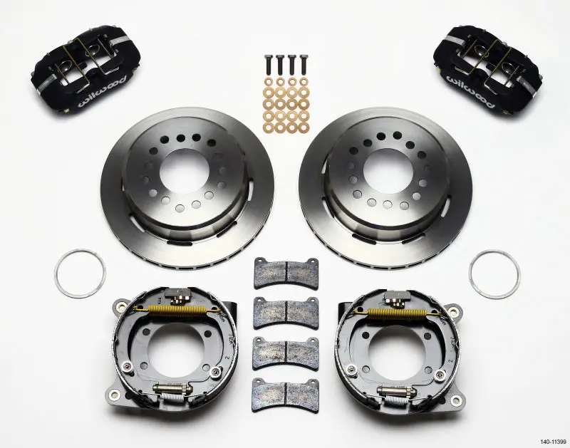 Wilwood Dynapro Low-Profile Parking Brake Kit – 11-Inch, 2.75-Inch Offset For 1993–1997 Camaro & Firebird 1