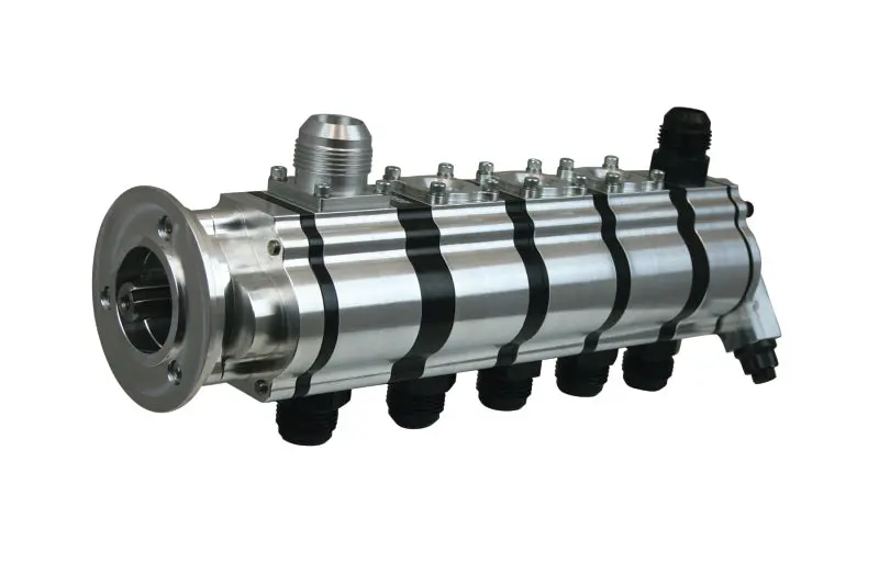 Moroso T3-Series Alston Dry Sump Oil Pump: Tri-Lobe Design, V-Band Mount, 1.200 Psi Pressure Rating 1