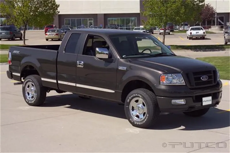 Putco Billet Aluminum Body Side Molding For 2004–2008 Ford F-150 Supercab (6-Foot Box, No Flares) 1