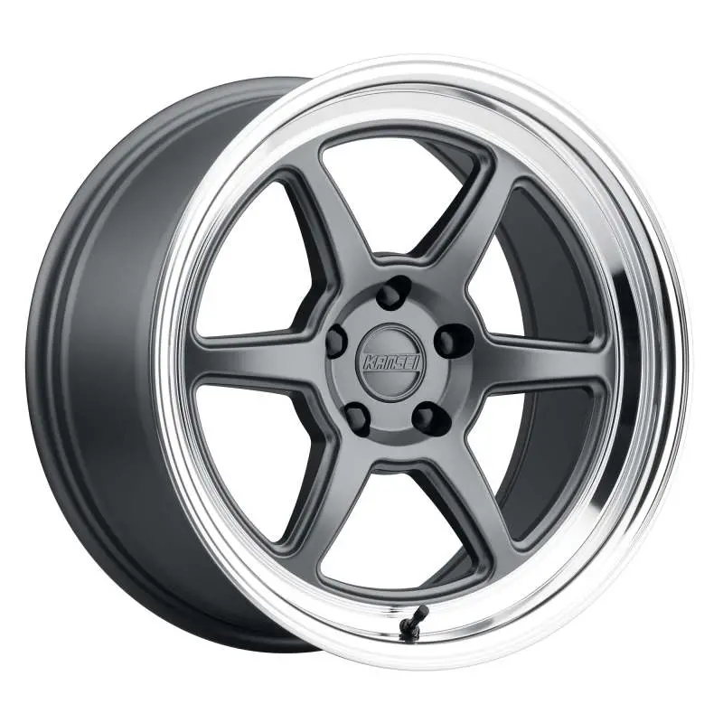 Kansei K14G Roku Forged Alloy Wheel – 18×9.5", 5×110 Bolt Pattern, 38Mm Offset, 73.1Mm Bore, Grey & Machined Lip Finish 1