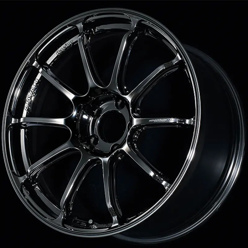 Advan Rsiii 19X8.0 / +42 Offset / 5-112 / 66.5Mm Bore / Black Chrome 1
