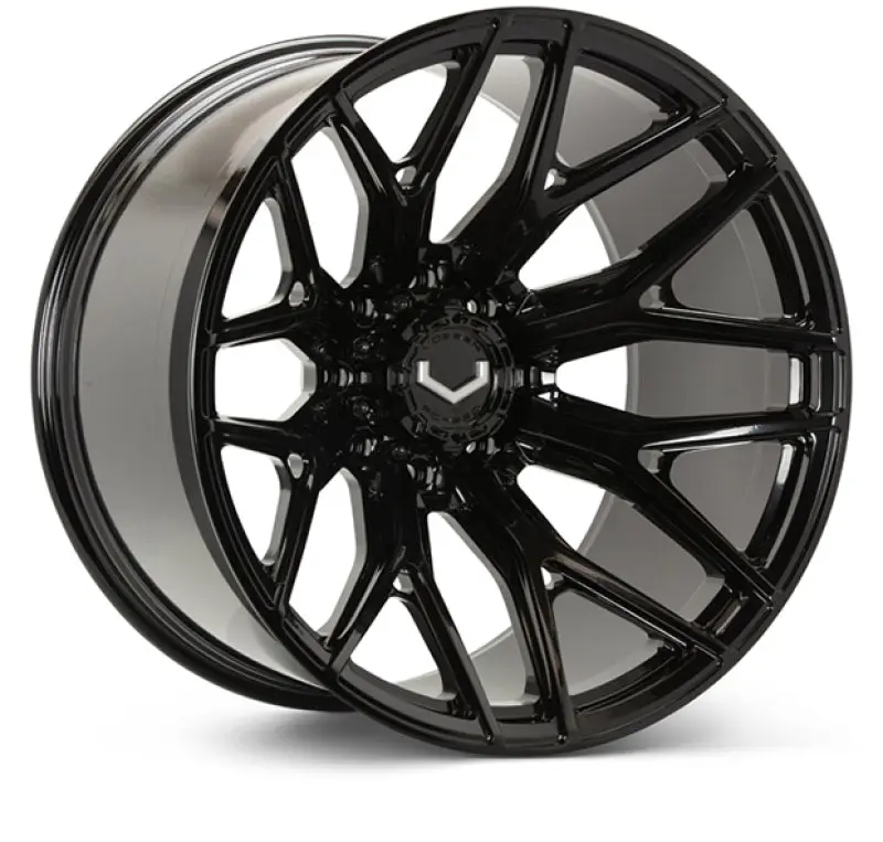 Vossen Vfx-03 Gloss Black Forged Wheel – 24X10, 8X170, Et+15, Deep Profile, 125.1Mm Bore 1