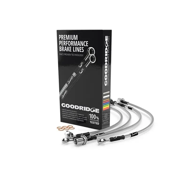 Goodridge Stainless Steel Brake Line Kit For 2016–2019 Mazda 6 (Equipped With Electric Parking Brake) 1