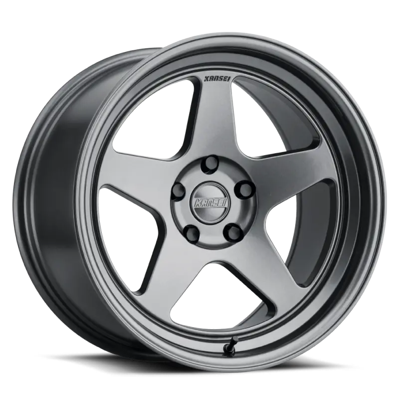 Kansei K12G Knp Forged Alloy Wheel – 18X9", 5X100, 35Mm Offset, 73.1Mm Center Bore, Gunmetal Finish 1