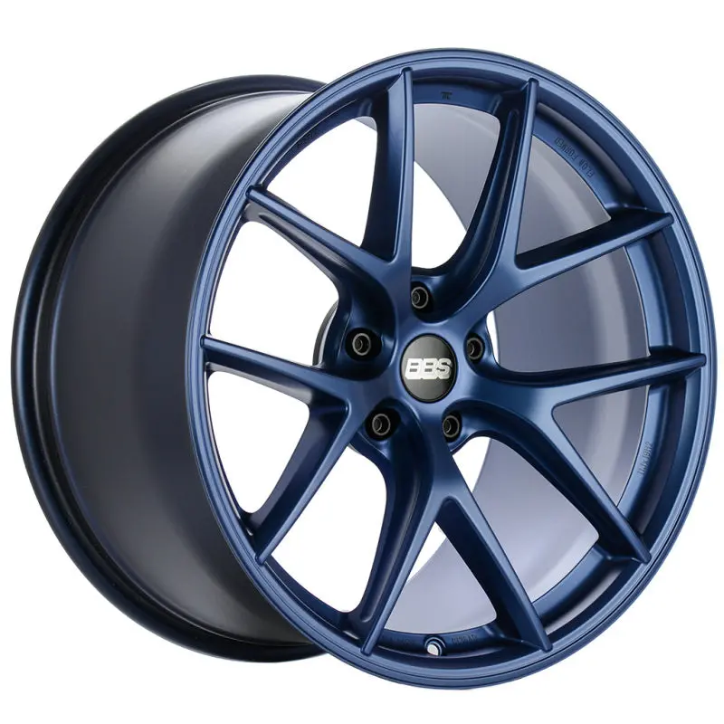 Bbs Ci-R Forged Alloy Wheel – 21X11”, Et72 Offset, Satin Indigo Blue Finish 1