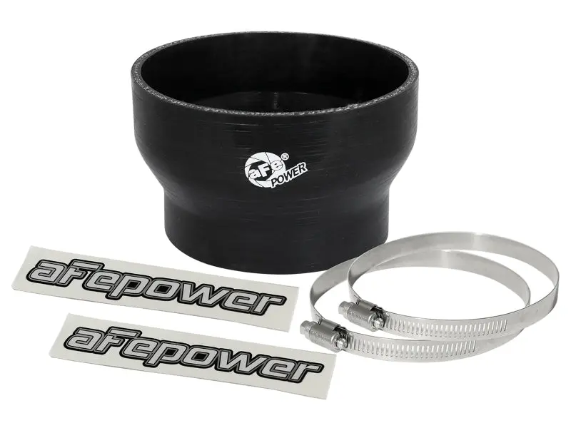 Afe Magnum Force Intake Coupler Kit: 4.33" To 3.5" Id, 2.75" Length, Straight Black Design 1