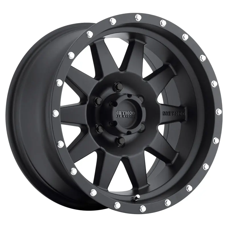 Method Mr301 Standard Off-Road Wheel – 18X9", 6X135Mm, +18Mm Offset, 94Mm Center Bore, Matte Black 1
